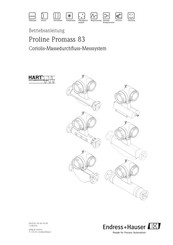 Endress+Hauser Proline Promass 83 Betriebsanleitung