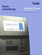 Hologic Faxitron Core Kurzanleitung