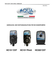 AQUA HC151+CST Gebrauchs- Und Wartungsanleitung