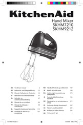 KitchenAid 5KHM9212EOB Gebrauchs- Und Pflegeanleitung