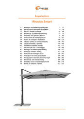 Schneider Schirme Rhodos Smart Montage- Und Bedienungsanleitung