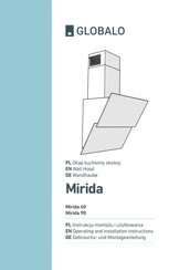 GLOBALO Mirida 60 Gebrauchs- Und Montageanleitung