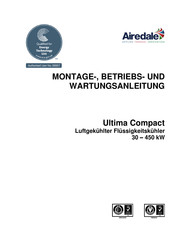 AIREDALE Ultima Compact UCC125 Montage-, Betriebs- Und Wartungsanleitung