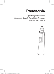 Panasonic ER-GN300 Betriebsanleitung