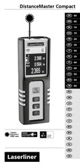 LaserLiner DistanceMaster Compact Bedienungsanleitung