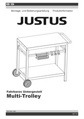 Justus Multi-Trolley Montage- Und Bedienungsanleitung