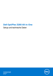 Dell W21B001 Einrichtung Und Technische Daten