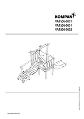KOMPAN NAT506-0001 Montageanleitung