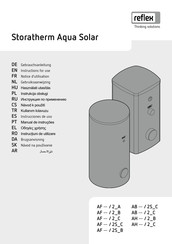 Reflex Storatherm Aqua Solar Gebrauchsanleitung