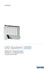Lenze I/O-System 1000 Handbuch
