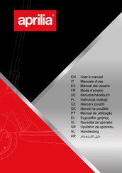 APRILIA eSR1 Benutzerhandbuch