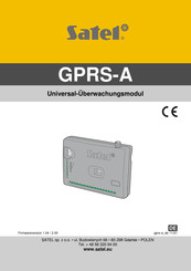 Satel GPRS-A Bedienungsanleitung