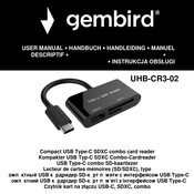 Gembird UHB-CR3-02 Handbuch