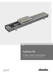 Kampmann Katherm HK Montage-, Installations- Und Betriebsanleitung