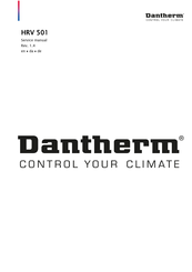 Dantherm HRV 501 Serviceanleitung