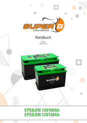 Super B EPSILON 12V150Ah Handbuch