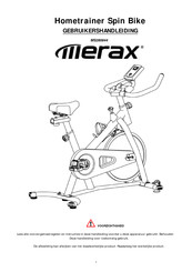 Merax Spin Bike Benutzerhandbuch