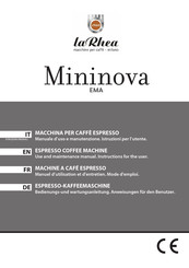 laRhea Mininova EMA Bedienungs- Und Wartungsanleitung