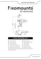 Newstar Neomounts FPMA-D550SBLACK Bedienungsanleitung