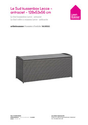 Leen Bakker Le Sud Lecce 54100321 Montageanleitung