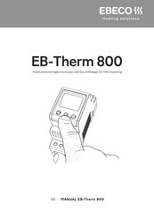 EBECO EB-Therm 800 Handbuch