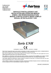 Aertesi ICIM LNH-Serie Einbau- Und Bedienungsanleitung