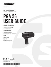 Shure PGA56 Bedienungsanleitung