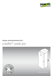 Heim AG x-buffer combi pro Montage- Und Betriebsanleitung