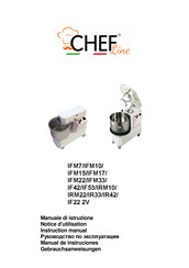 ChefLine IRM22 Gebrauchsanweisungen