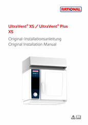 Rational UltraVent Plus XS Original Installationsanleitung