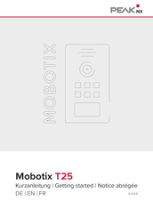 PEAKnx Mobotix T25 Kurzanleitung