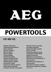 AEG US 400 XE Originalbetriebsanleitung