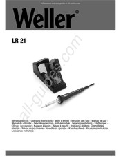 Weller LR 21 Betriebsanleitung