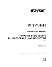 Stryker PINPOINT T Endoscopic Fluorescence Imaging System PC9000 Benutzerhandbuch