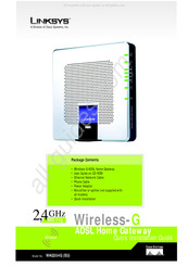 Cisco Systems Linksys WAG354G Schnellinstallations-Anleitung