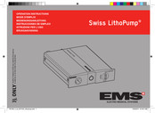 EMS Swiss LithoPump Bedienungsanleitung