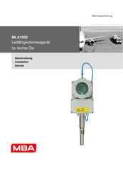 mba MLA1000 Betriebsanleitung