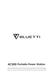 Bluetti AC300 Benutzerhandbuch