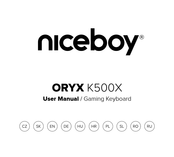 Niceboy ORYX K500X Anleitung