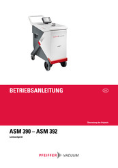 Pfeiffer Vacuum ASM 390 Betriebsanleitung