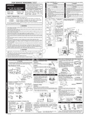 Hitachi RAC-18G4 Einbauanleitung