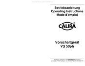 Calira VS 50ph Betriebsanleitung