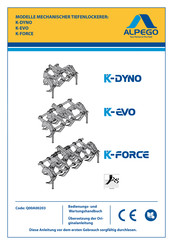 Alpego KDyno3-160 Bedienungs- Und Wartungshandbuch