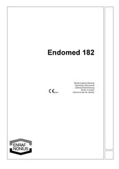 Enraf Nonius Endomed 182 Bedienungsanleitung