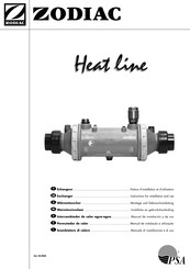 Zodiac Heat Line 20, Heat Line 40 Montage- Und Gebrauchsanleitung