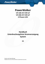 PowerWalker VFI 10k ICR IoT Handbuch