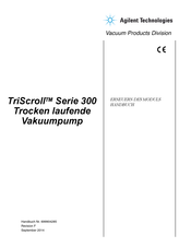 Agilent Technologies TriScroll 300 Handbuch