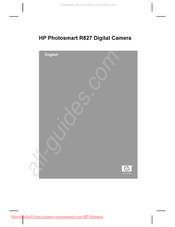HP Photosmart R827 Bedienungsanleitung