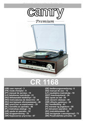 Camry Premium CR 1168 Bedienungsanweisung