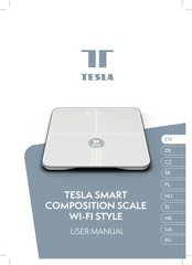 Tesla SMART COMPOSITION SCALE WI-FI STYLE Benutzerhandbuch